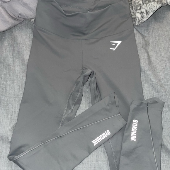 Grey Gymshark Speed Leggings - Picture 1 of 3